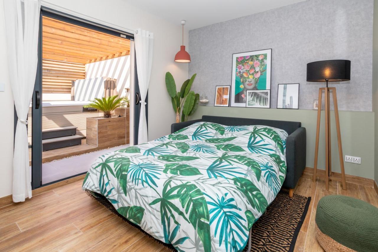 L'Entre Deux-Suite Romantique - Jacuzzi Privatif - Clim Reversible - Wifi Le Somail Eksteriør billede