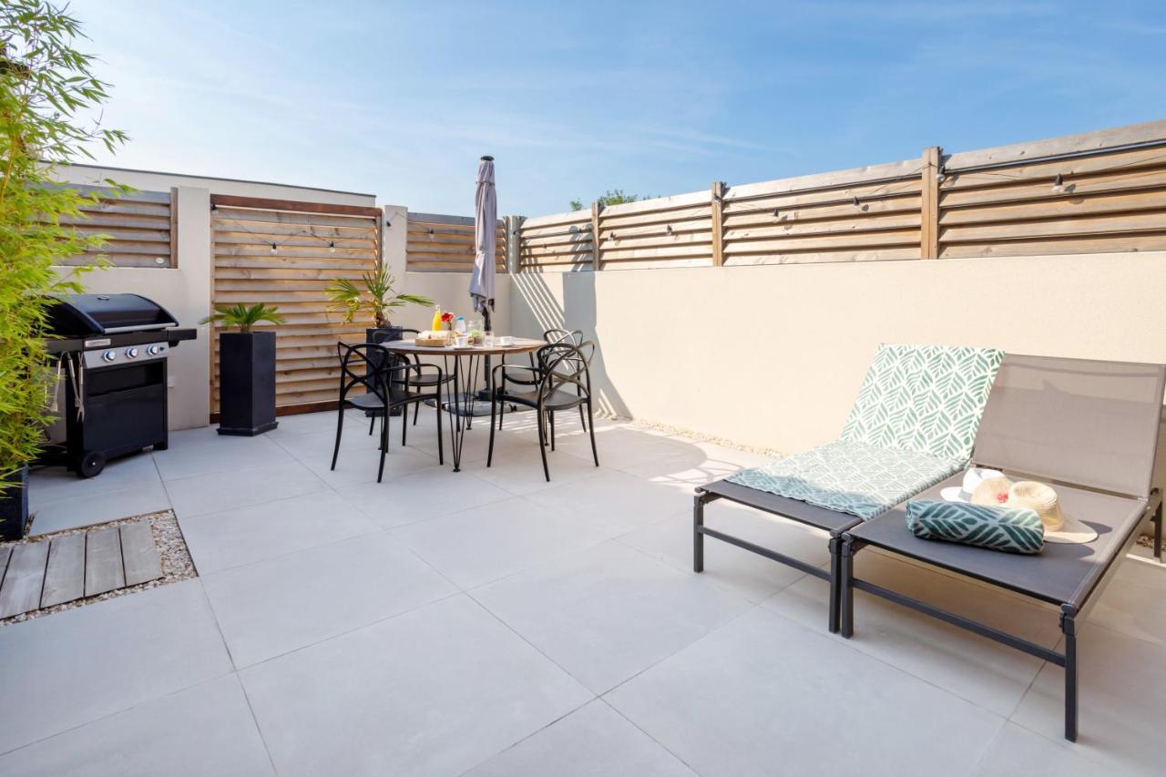 L'Entre Deux-Suite Romantique - Jacuzzi Privatif - Clim Reversible - Wifi Le Somail Eksteriør billede